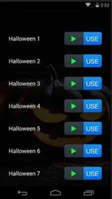 scary halloween ringtones android App screenshot 2